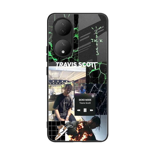 Travis Scott back phone cover | glass case for Vivo-y100