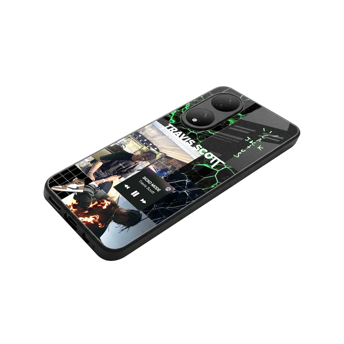 Travis Scott stylish phone case for Vivo-y100 | glossy glass and slim fit