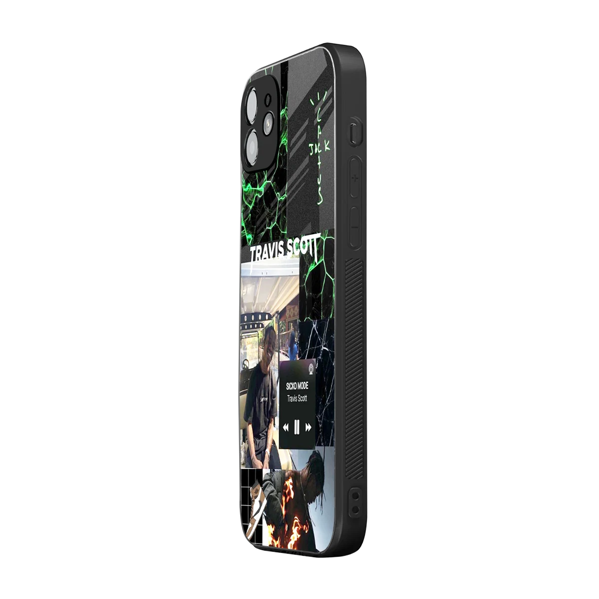Travis Scott iphone 12 mobile cover | shockproof glass phone case