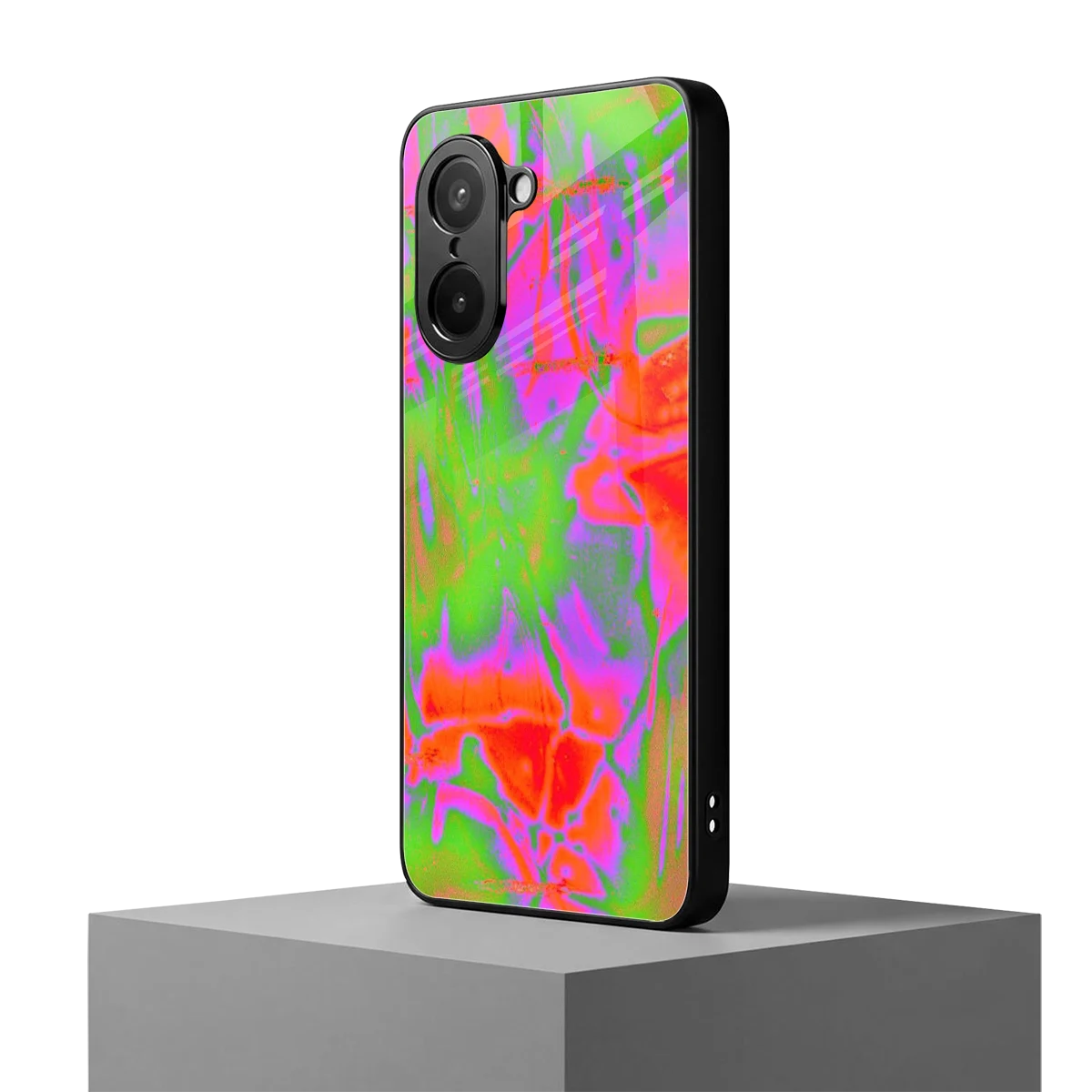 Triple Glow oneplus nord ce5 5g mobile cover | shockproof glass phone case