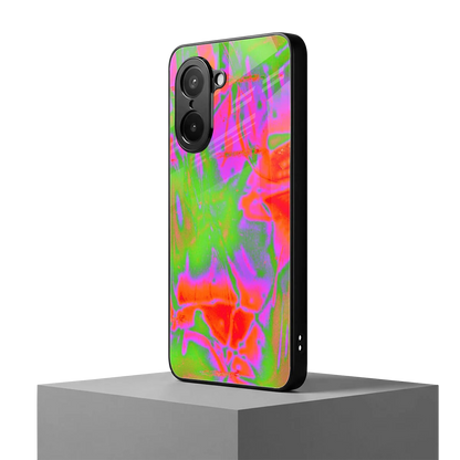 Triple Glow oneplus nord ce5 5g mobile cover | shockproof glass phone case