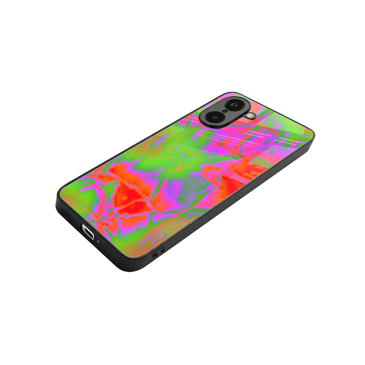 Triple Glow stylish phone case for oneplus nord ce5 5g | glossy glass and slim fit