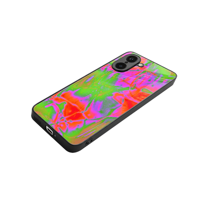Triple Glow stylish phone case for oneplus nord ce5 5g | glossy glass and slim fit