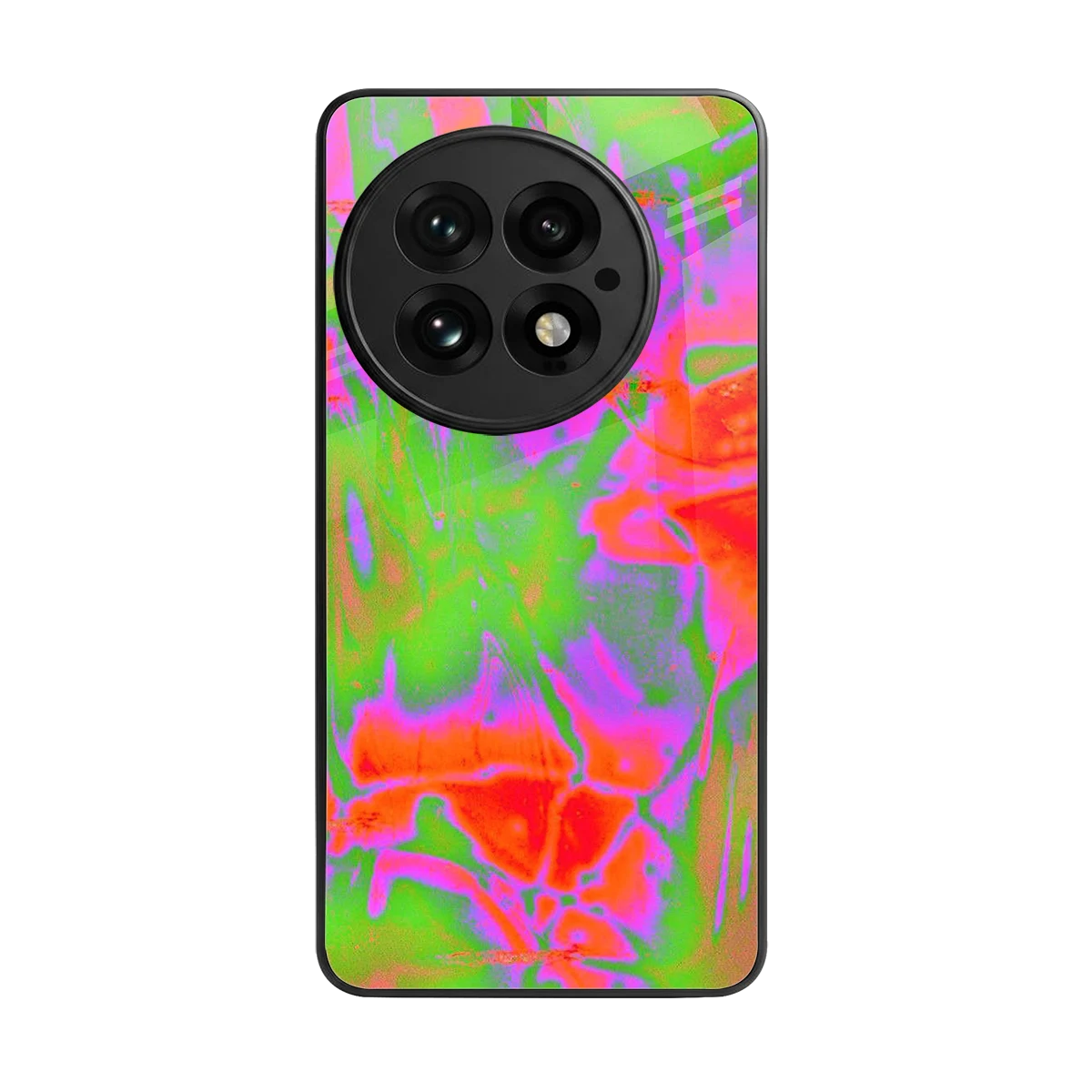 Triple Glow back phone cover | glass case for oneplus 13