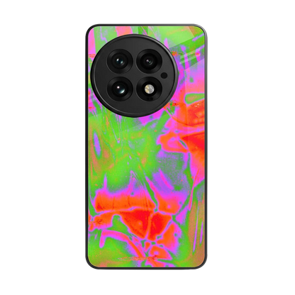 Triple Glow back phone cover | glass case for oneplus 13