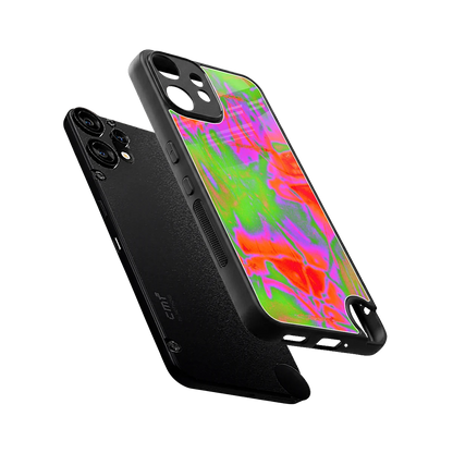 Triple Glow sleek cmf nothing phone 2 pro cover with tempered glass back and TPU edges
