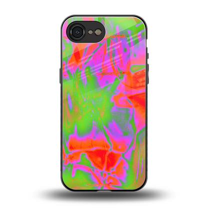 Triple Glow back phone cover | glass case for iphone 16e