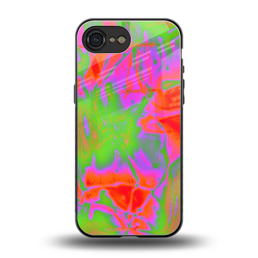 Triple Glow back phone cover | glass case for iphone 16e