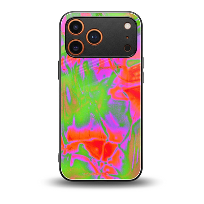 Triple Glow back phone cover | glass case for iphone 17 pro