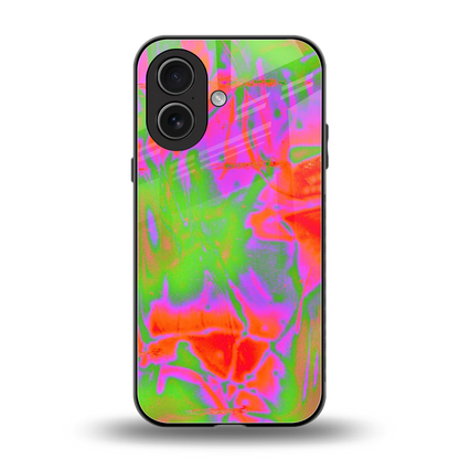 Triple Glow back phone cover | glass case for iphone 17
