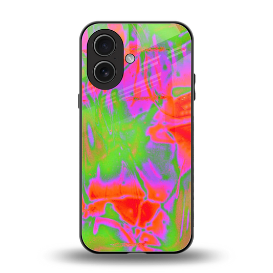 Triple Glow back phone cover | glass case for iphone 17