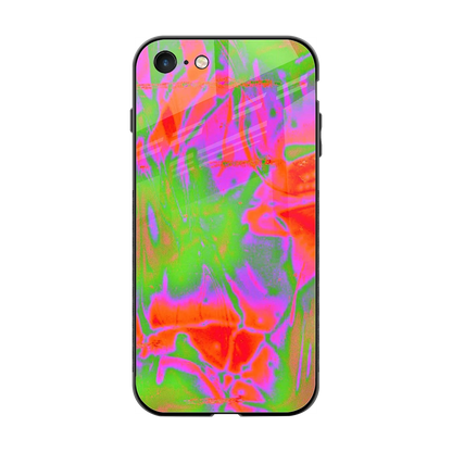 Triple Glow back phone cover | glass case for iphone 7