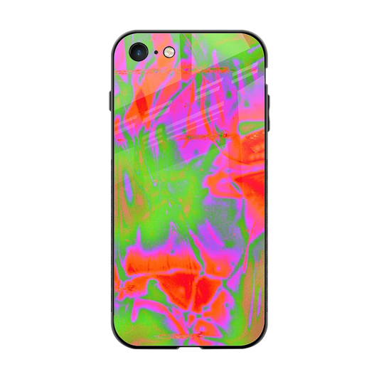Triple Glow back phone cover | glass case for iphone 7