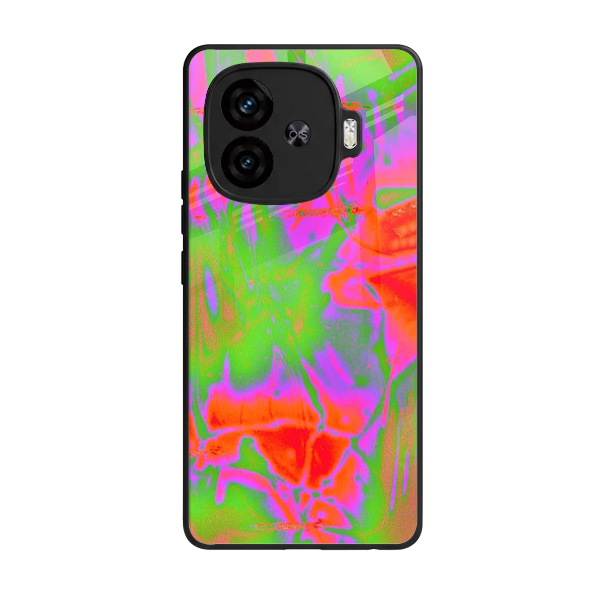 Triple Glow back phone cover | glass case for iqoo neo 10r 5g