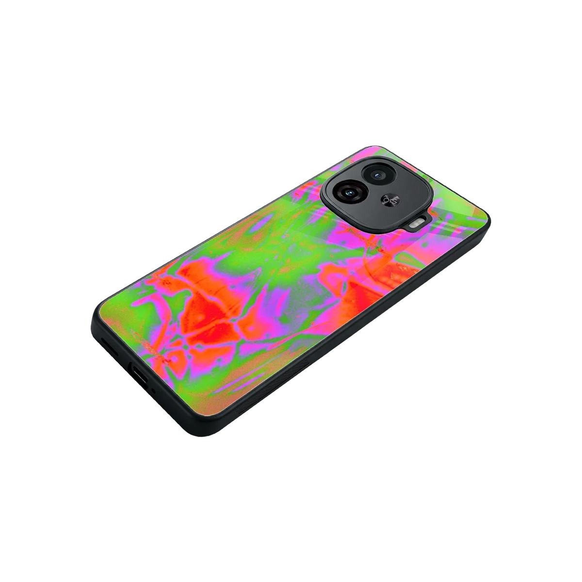 Triple Glow stylish phone case for iqoo neo 10r 5g | glossy glass and slim fit