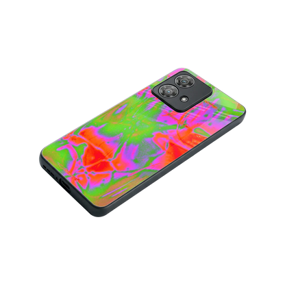 Triple Glow stylish phone case for motorola edge 40 neo 5g | glossy glass and slim fit