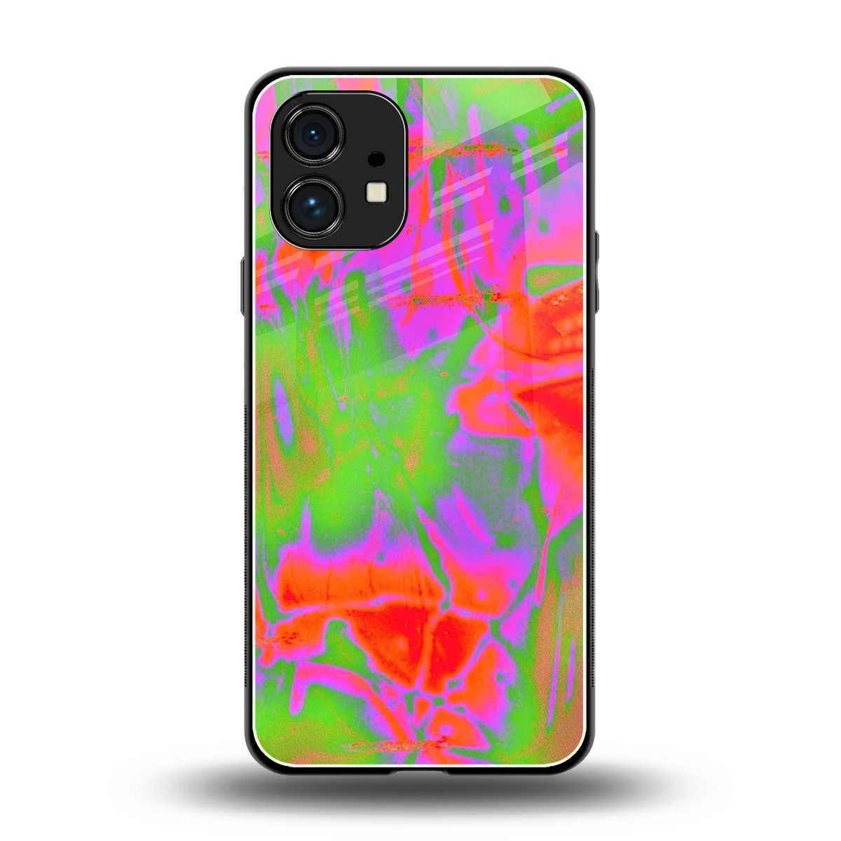Triple Glow back phone cover | glass case for nothing phone 1
