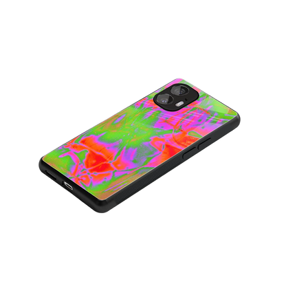 Triple Glow stylish phone case for nothing phone 2 | glossy glass and slim fit