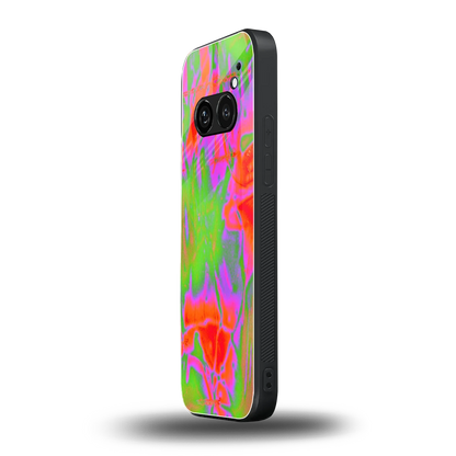 Triple Glow nothing phone 2a mobile cover | shockproof glass phone case