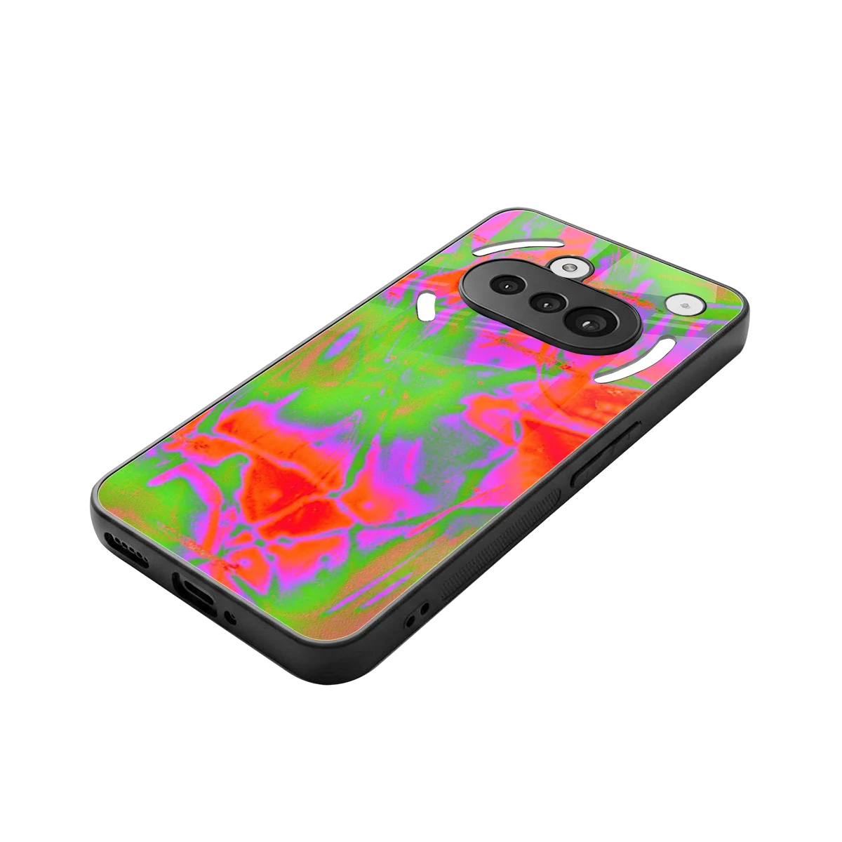 Triple Glow stylish phone case for nothing phone 3a | glossy glass and slim fit