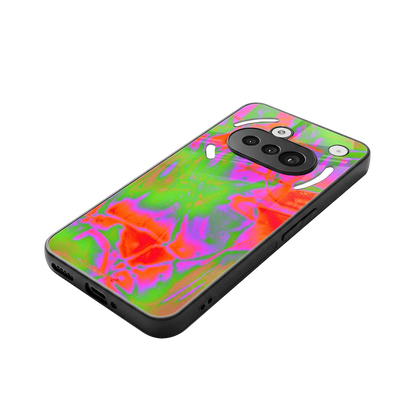 Triple Glow stylish phone case for nothing phone 3a | glossy glass and slim fit