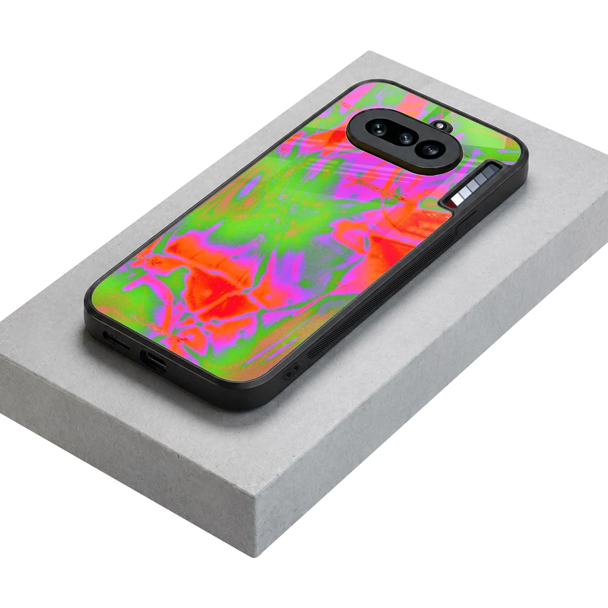 Triple Glow stylish phone case for nothing phone 4a | glossy glass and slim fit