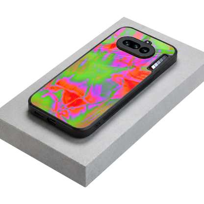 Triple Glow stylish phone case for nothing phone 4a | glossy glass and slim fit