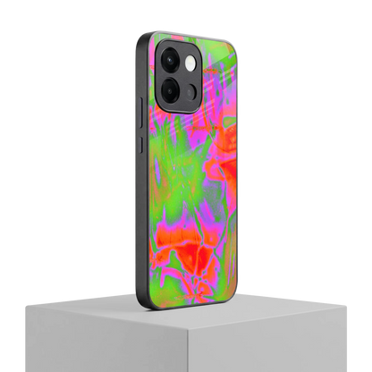 Triple Glow oneplus 13s mobile cover | shockproof glass phone case
