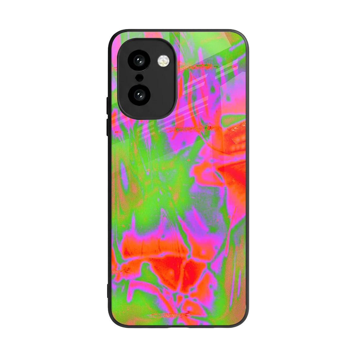 Triple Glow back phone cover | glass case for oneplus 15r