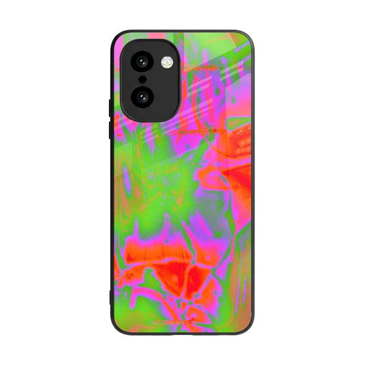Triple Glow back phone cover | glass case for oneplus 15r