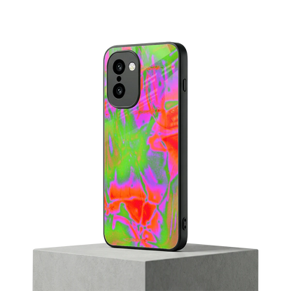 Triple Glow oneplus 15r mobile cover | shockproof glass phone case