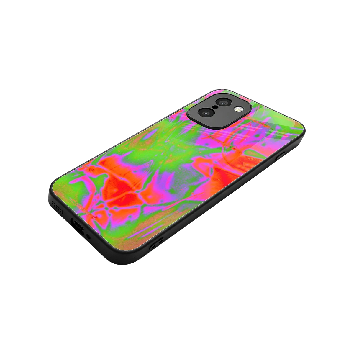 Triple Glow stylish phone case for oneplus 15r | glossy glass and slim fit