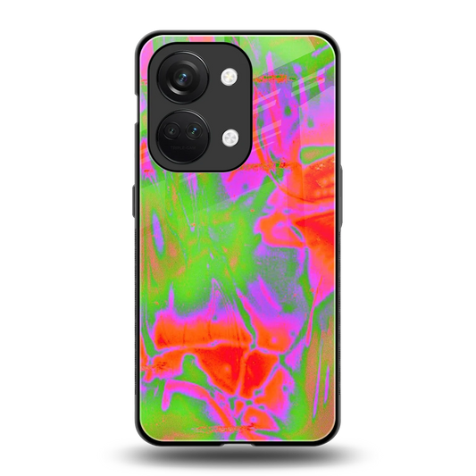 Triple Glow back phone cover | glass case for oneplus nord 3