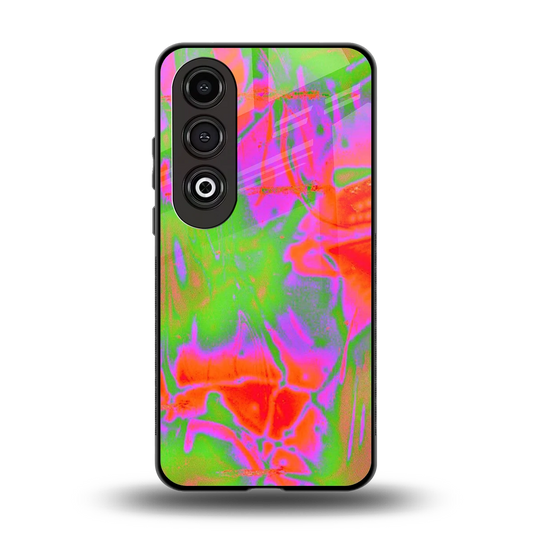 Triple Glow back phone cover | glass case for oneplus nord ce 4