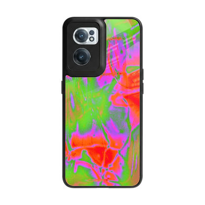 Triple Glow back phone cover | glass case for oneplus nord ce 2