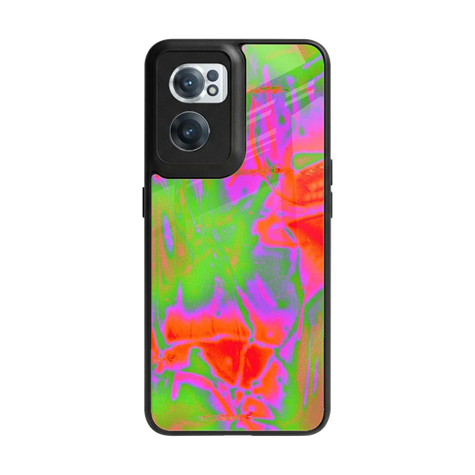 Triple Glow back phone cover | glass case for oneplus nord ce 2