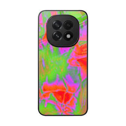 Triple Glow back phone cover | glass case for oppo f29 5g