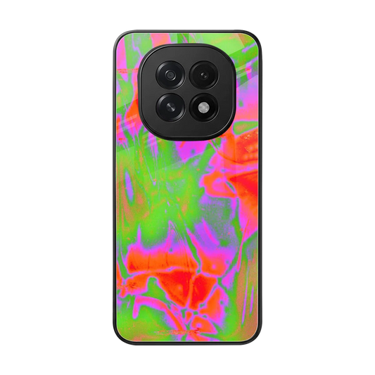 Triple Glow back phone cover | glass case for oppo f29 5g