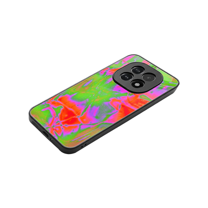 Triple Glow stylish phone case for oppo f29 5g | glossy glass and slim fit
