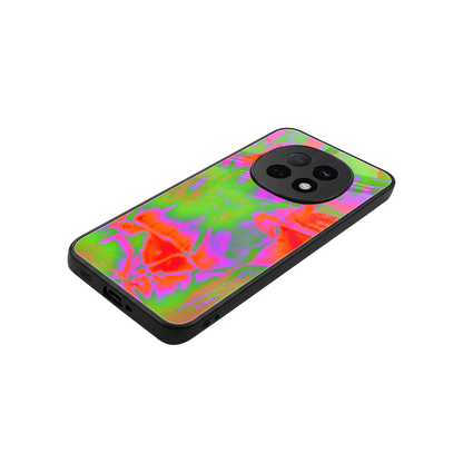 Triple Glow stylish phone case for oppo f29 pro 5g | glossy glass and slim fit
