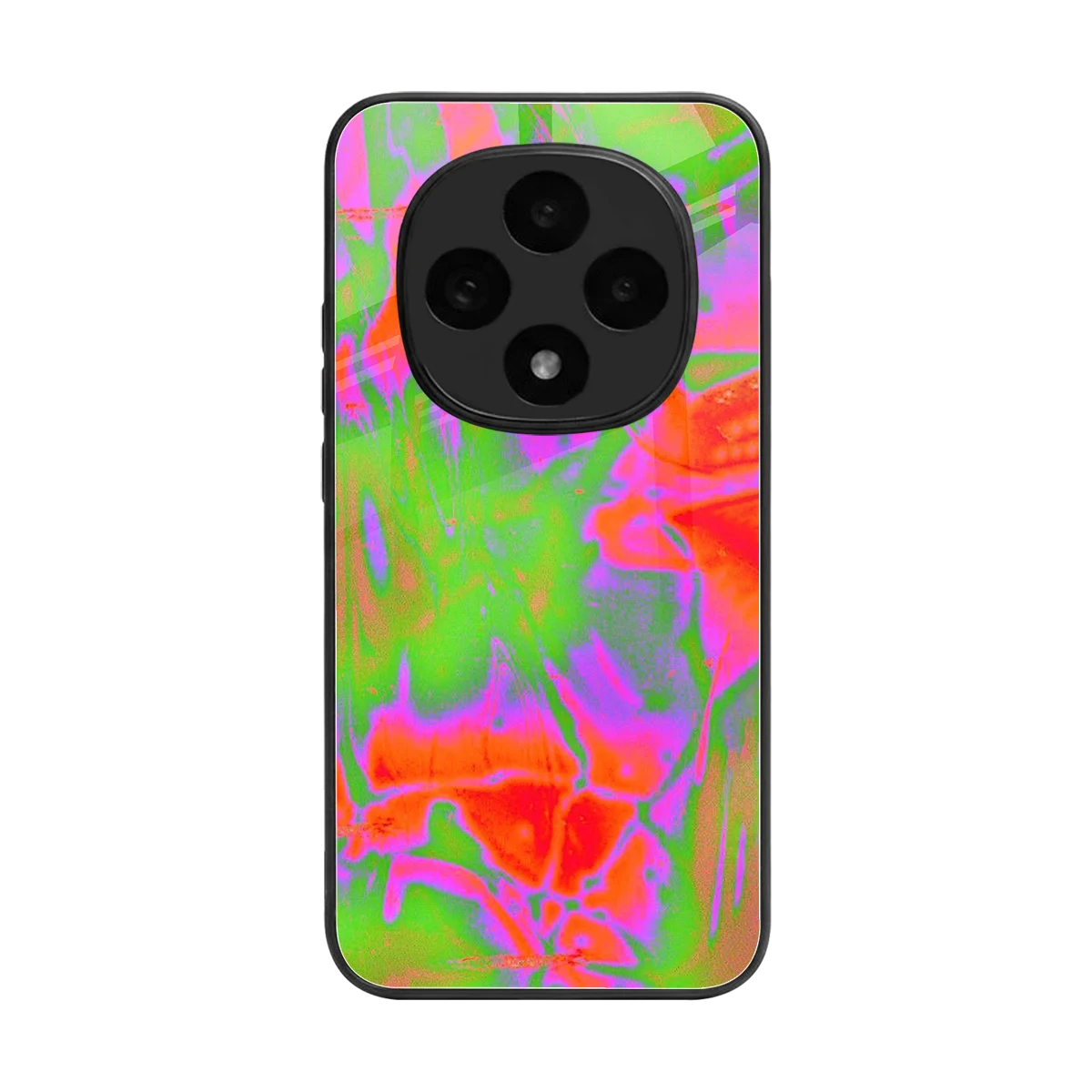 Triple Glow back phone cover | glass case for oppo f31 pro 5g
