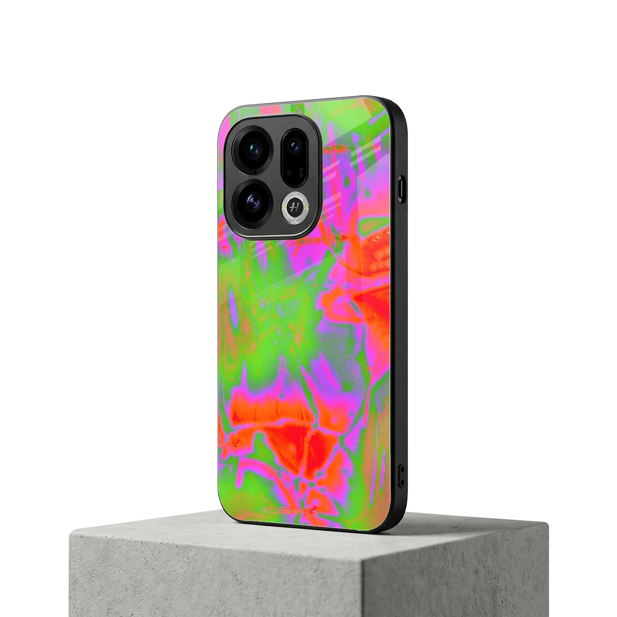 Triple Glow oppo find x9 mobile cover | shockproof glass phone case