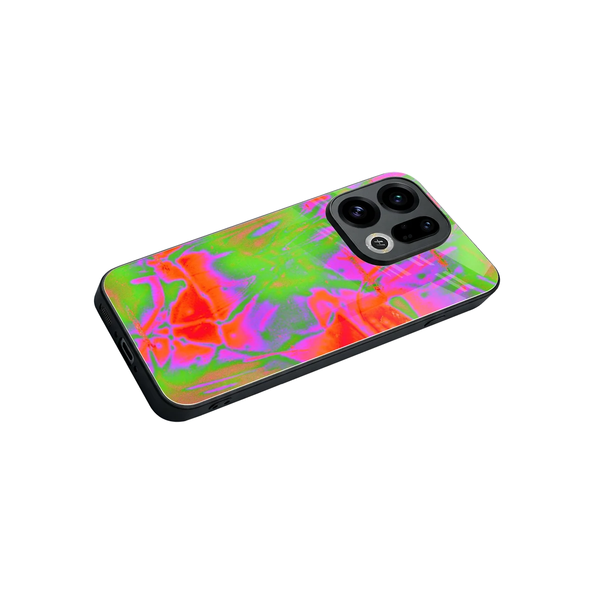 Triple Glow stylish phone case for oppo find x9 | glossy glass and slim fit