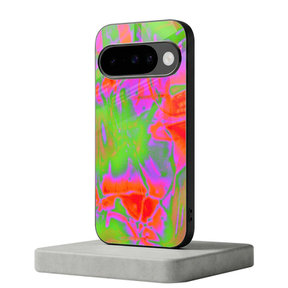Triple Glow google pixel 10 mobile cover | shockproof glass phone case