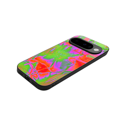 Triple Glow stylish phone case for google pixel 10 | glossy glass and slim fit