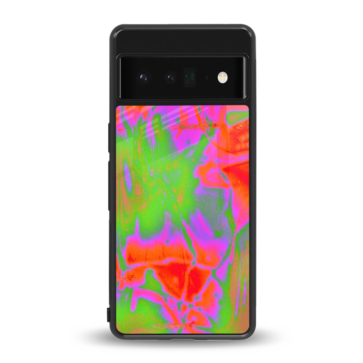 Triple Glow back phone cover | glass case for google pixel 6 pro
