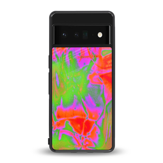 Triple Glow back phone cover | glass case for google pixel 6 pro