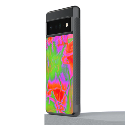 Triple Glow stylish phone case for google pixel 6 pro | glossy glass and slim fit