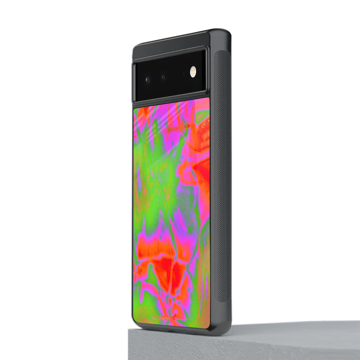 Triple Glow stylish phone case for google pixel 6a | glossy glass and slim fit