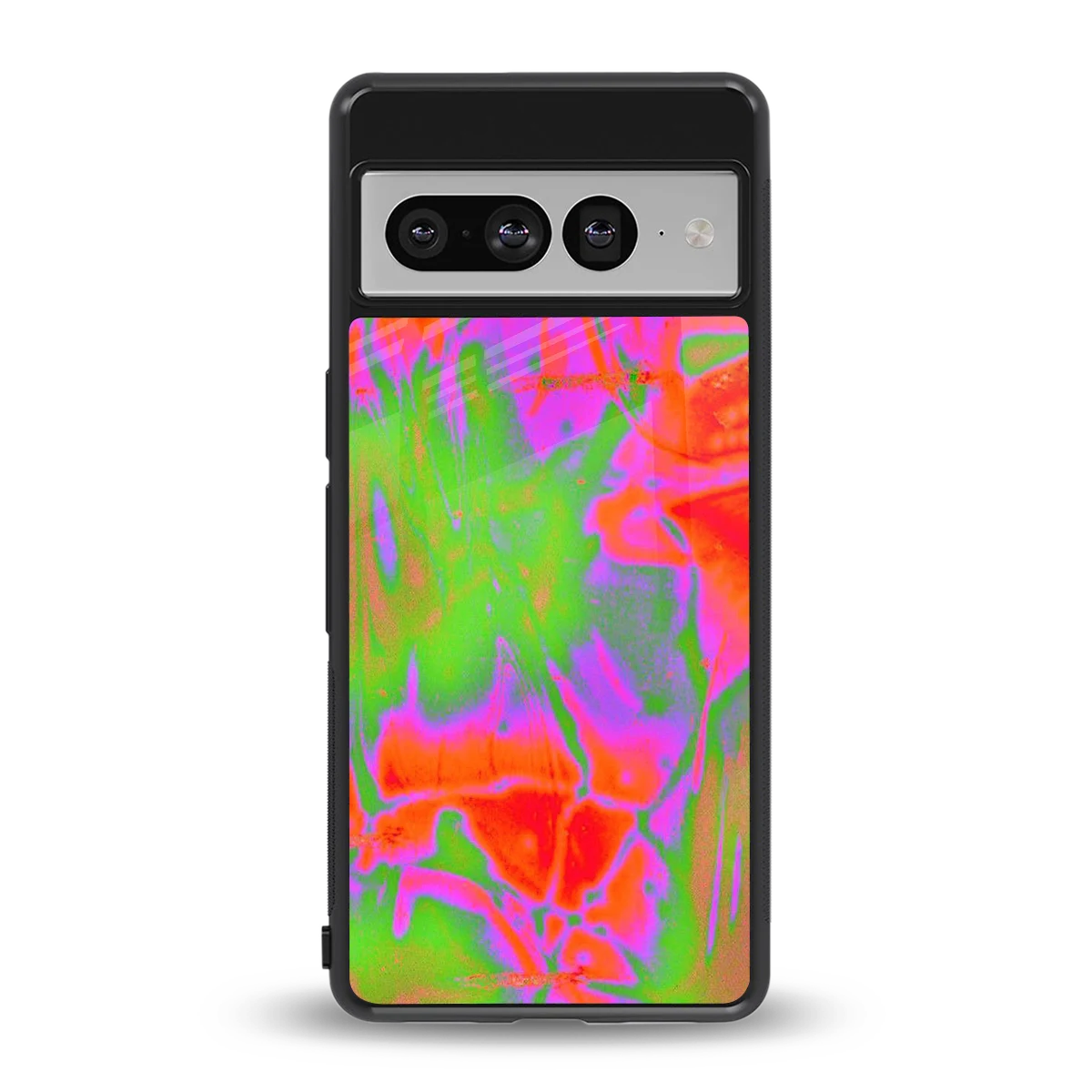Triple Glow back phone cover | glass case for google pixel 7 pro